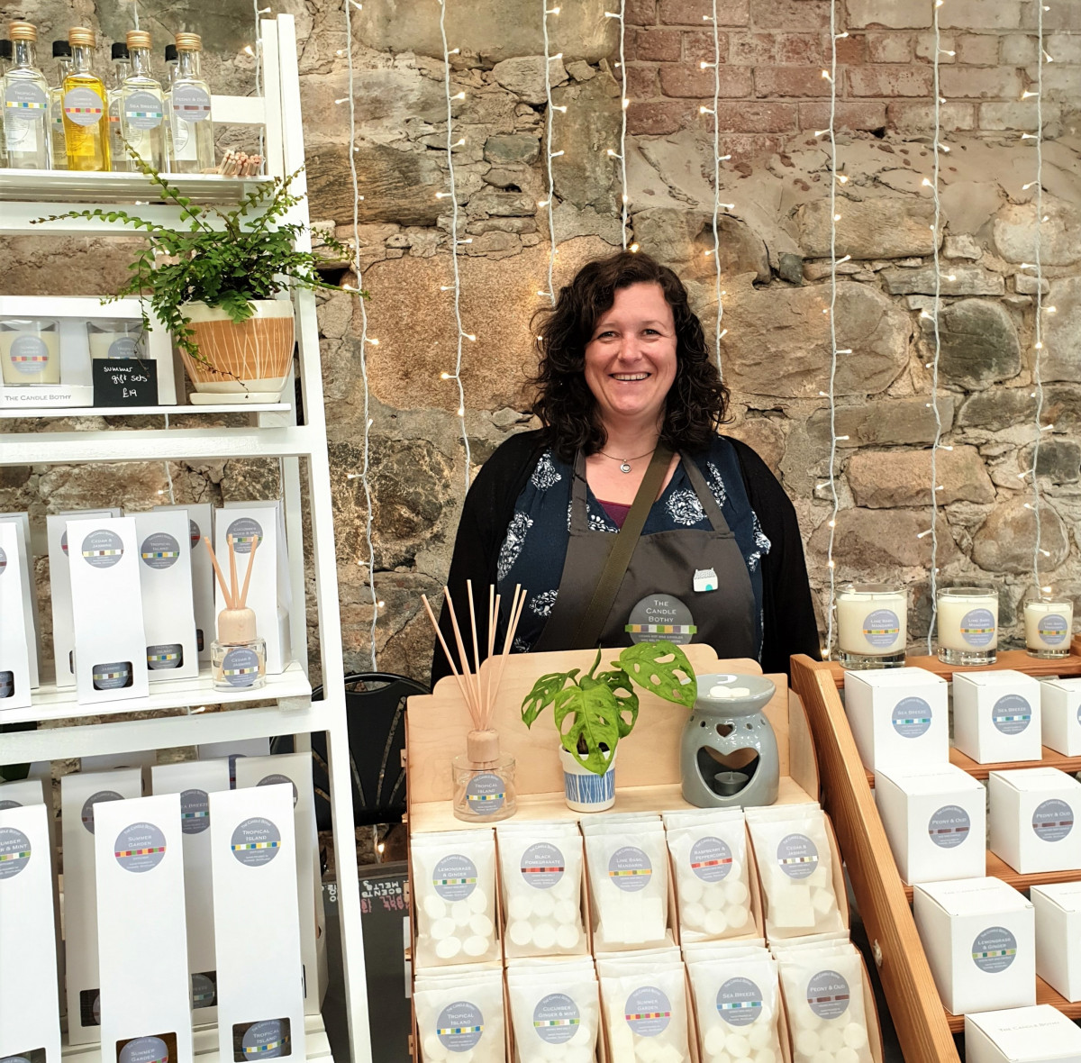 The Candle Bothy Market Stall
